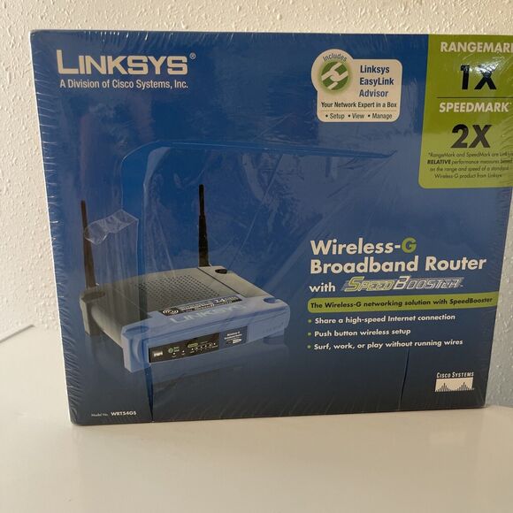 Linksys Router WRT54GS - Picture 1 of 2